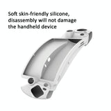 Protective Cover for Sony Ps Portal Game Console - All-inclusive Oil Spray Case - White - Side View