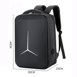 Waterproof Business Laptop Backpack with Usb Port - 15 Inch Capacity - Simplified Gray