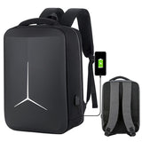 Waterproof Business Laptop Backpack with Usb Port - 15 Inch Capacity - Simplified Gray