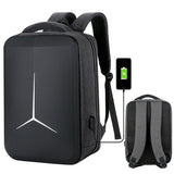 Waterproof Business Laptop Backpack with Usb Port - 15 Inch Capacity - Simplified Gray