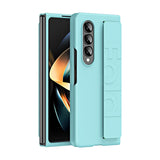 For Samsung Galaxy Z Fold4 5G Shockproof Wristband - Elastic - Green - Low Angle