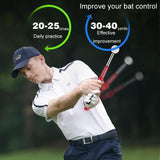 Indoor Golf Swing Practice Stick with Sound Assistant - Red - Extra Image