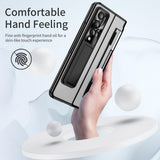 For Samsung Galaxy Z Fold4 5G Phantom Series Folding Case - Silver