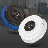 Smart Automatic Sweeping & Mopping Machine - Dry / Wet - Elegant White - Side View