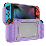 Protective Tpu Pc Case for Nintendo Switch Oled - Black - Front View