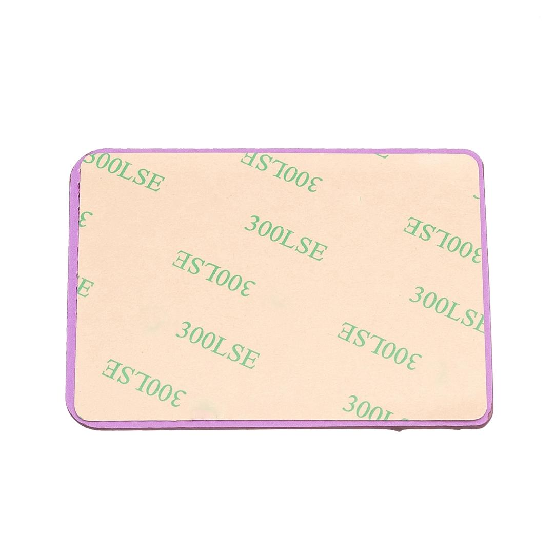 R20 Texture Card Bag Back Sticker For Mobile Phones - Pink