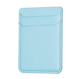R20 Texture Card Bag Back Sticker For Mobile Phones - Pink - Close-Up Angle