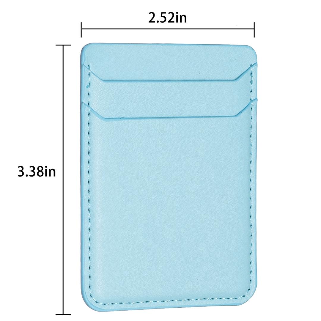 R20 Texture Card Bag Back Sticker For Mobile Phones - Pink