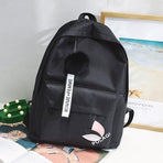 Student Canvas Backpack - Black