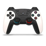 Wireless Bluetooth Game Controller for Switch Pro Pc and Android with Vibration Wake-up - Elegant Silver