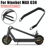 Rear Mudguard Bracket for Ninebot Max G30 Electric Scooter - Red - Rear View