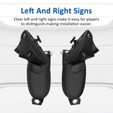 Pair of Silicone Vr Handle Cases for Meta Quest Pro - White - 45-Degree Angle