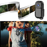 1080P Mini Action Cam For Sport Dv Video Recording 0.96 Inch Pocket Camera - Black - Extra Image