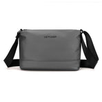 Lightweight Men Shoulder Bag For Commuting - Gray