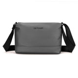 Lightweight Men Shoulder Bag For Commuting - Gray