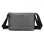 Lightweight Men Shoulder Bag For Commuting - Gray