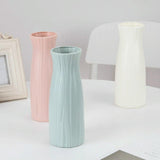 Versatile Plastic Vase for Home Decor and Flower Arrangements - Pink - Extra Image