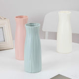 Versatile Plastic Vase for Home Decor and Flower Arrangements - Pink - Extra Image