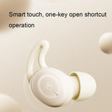 Wireless Sleepbuds Z2 Half In-ear Tws Earphones - Beige - Rear View