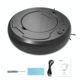 Smart 3-in-1 Robot Vacuum with Wet / Dry Mopping - Rechargeable & Auto Cleaning - Black - Black - Extra Image