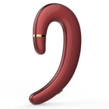 Waterproof Wireless Earphone with Mic for Android / Iphone - Red - Front View