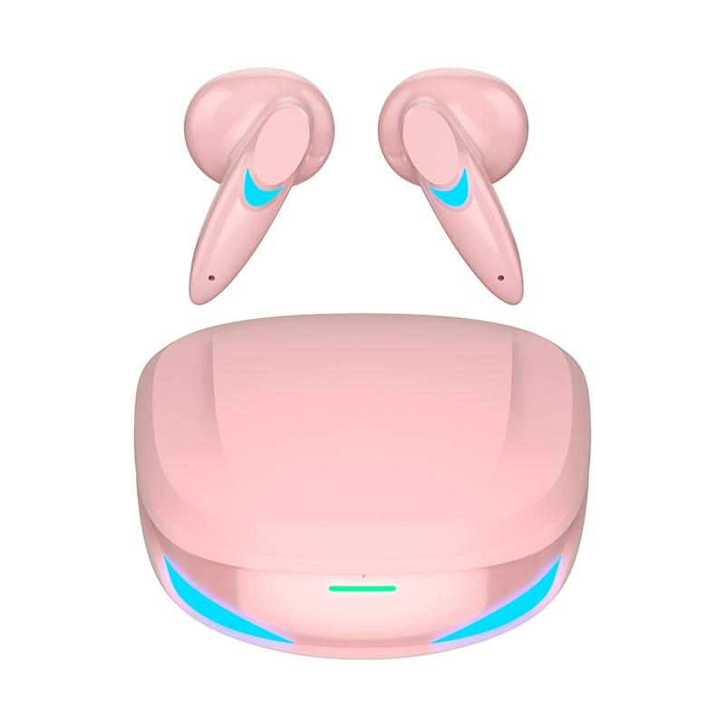 True Stereo Touch Bluetooth Earphones - G10 Tws 5.2 - Pink