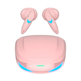 True Stereo Touch Bluetooth Earphones - G10 Tws 5.2 - Pink - Extra Image