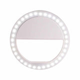 Ring-shaped Selfie Light for Live Photography - Led Flashlight - Black
