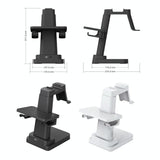Universal Vr Headset Handle Bracket - Compatible with Pico4 Meta Quest Rift s Htc - White - Side View