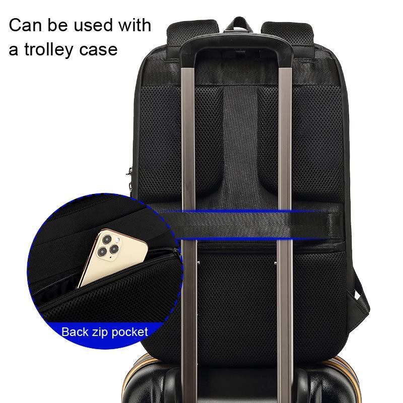 Large Capacity Business Backpack for Men - Skv Commute - Black