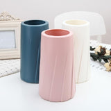 Creative Plastic Vase for Modern Decor - Simple Design - Pink - Extra Image