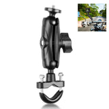 Motorcycle Handlebar Fixed Mount u Bolt Base Holder for Gopro and Other Action Cameras - Front View