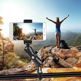 Motorcycle Handlebar Fixed Mount u Bolt Base Holder for Gopro and Other Action Cameras - Close-Up Angle