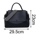 Versatile Autumn / Winter Shoulder Bag For Women - Black
