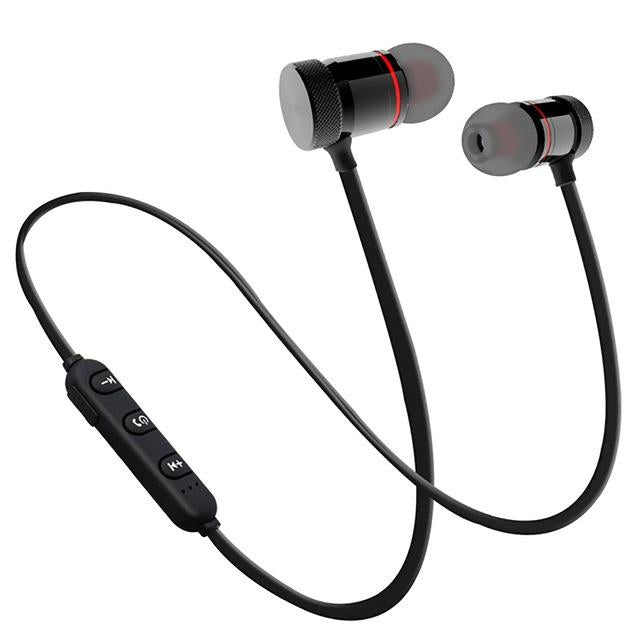 Wireless Bluetooth Sport Earbuds with Mic - Moreblue S07 - Gold