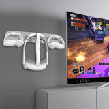Acrylic Wall Mount for Vr Headsets - Transparent - 45-Degree Angle