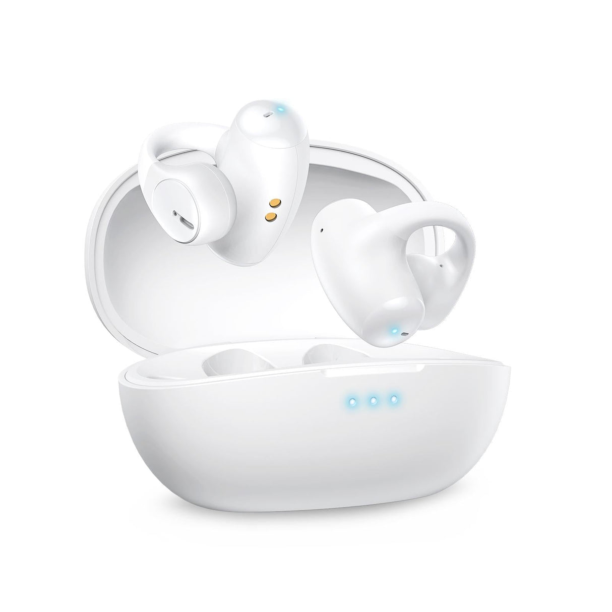 Wireless Bluetooth Earphone - Ear-mounted T306 - White