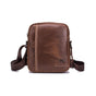 Men Leather Shoulder Bag Casual Mini Diagonal - Brown