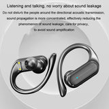 Wireless Noise-cancelling Bluetooth Earbuds with Led Display - Blue - 45-Degree Angle