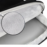 13.3 Inch Detachable Shoulder Laptop Bag - Thickened Polyester - Black