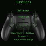 Customizable Dual Back Clip for Ps5 - White Diy Kit - Top-Down View