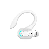 Wireless Sports Earphones - F8 Bluetooth 5.1 Ear-mounted Stereo - White - Extra Image