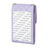 Vertical Card Bag For Mobile Phones Sticker - Pink