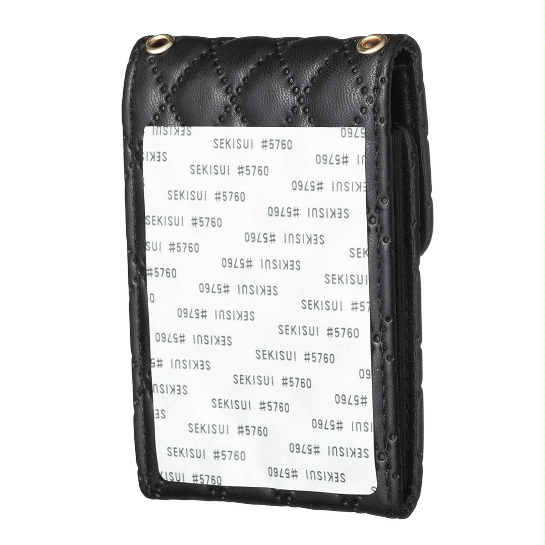 Vertical Card Bag For Mobile Phones Sticker - Pink