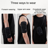 Portable Sports Arm Bag For Running - Light Gray