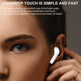 Wireless Tws Bluetooth Earphones - Stereo Sound - White - Extra Image