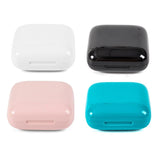 Wireless In-ear Earphone with Touch Control and Led Display - Bluetooth 5.0 - White - Side View
