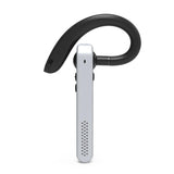 Wireless Bluetooth Earphone with Noise Reduction - Ear-mounted - Silver - Front View