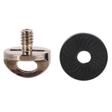 5-Piece Digital Camera Base Screw Set For Photography - Plaid - Rear View