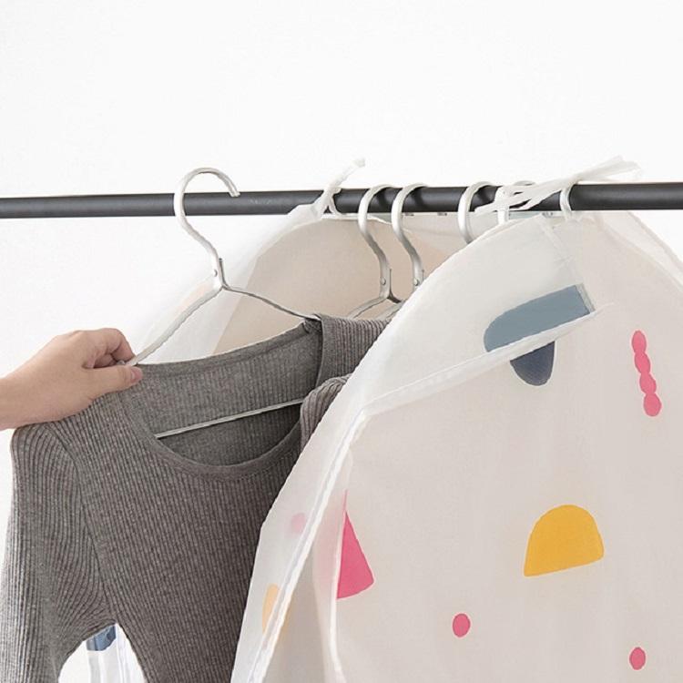 Small 3d Hanger Pocket Wardrobe with Dust Cover - Flowers